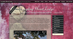 Desktop Screenshot of laughingheartlodge.com